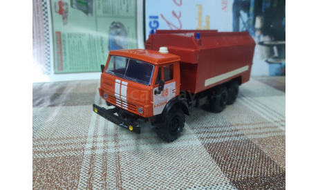 Эл4310п Элекон 1/43 Камаз 4310 пожарный, масштабная модель, scale43