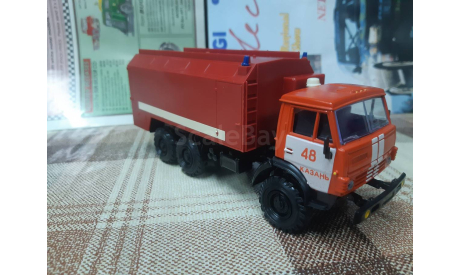 Эл4310п Элекон 1/43 Камаз 4310 пожарный, масштабная модель, scale43