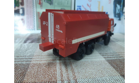 Эл4310п Элекон 1/43 Камаз 4310 пожарный, масштабная модель, scale43