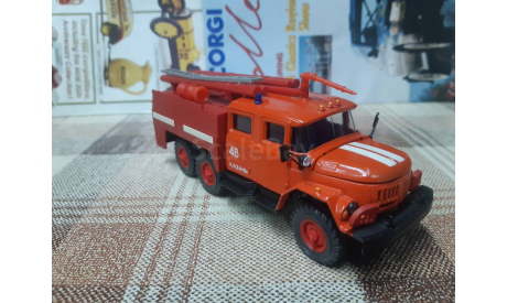 EL 02009 Элекон 1/43 Зил 131 пожарный, масштабная модель, scale43