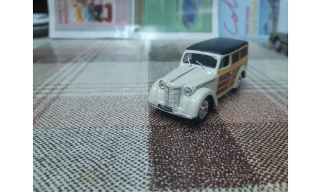 Dea№077 Автолегенды DeAgostini 1/43 Москвич 400-422 фургон, масштабная модель, scale43