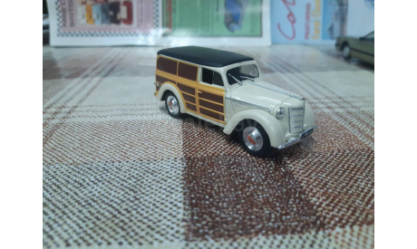 Dea№077 Автолегенды DeAgostini 1/43 Москвич 400-422 фургон, масштабная модель, scale43