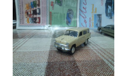 Dea№411 Автолегенды DeAgostini 1/43 Москвич 411 Такси, конверсия
