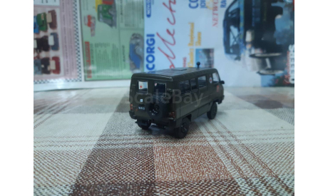 Dea№096 Автолегенды DeAgostini 1/43 Уаз 3972, масштабная модель, scale43