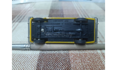 Агат408Г Саратов 1/43 Москвич 408 ГАИ, постномерной с МИ, масштабная модель, scale43