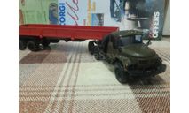 Эл131т Элекон 1/43 Зил-131В, тягач c п/п, масштабная модель, 1:43