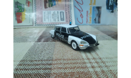 Dea.ПММ.№027  Деа ’Полицейские Машины Мира’ 1/43 Citroen  DS21, масштабная модель, scale43, Citroën