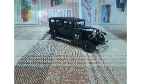 Н155 Наш Автопром 1/43 Л-1 Красный путиловец, масштабная модель, scale43