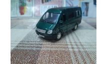 2902G-RUS Autotime Collection 1/43 Газ-3221 Газель зелёный, масштабная модель, scale43
