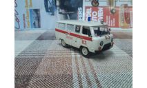Dea№023 Автолегенды DeAgostini 1/43 Уаз-452В медслужба, конверсия, масштабная модель, scale43