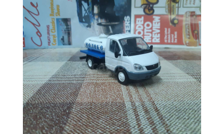 Dea№181 Автолегенды DeAgostini 1/43 Газ-3302, молоко, конверсия, масштабная модель, scale43