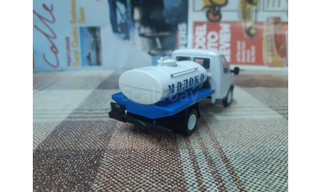 Dea№181 Автолегенды DeAgostini 1/43 Газ-3302, молоко, конверсия, масштабная модель, scale43