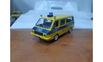 Dea№025 Автолегенды DeAgostini 1/43 Раф-22033 Милиция дежурная часть, масштабная модель, scale43