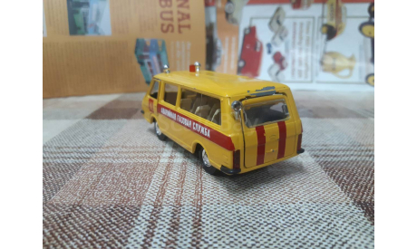 Агат2203ав Саратов 1/43 Раф-2203 Аварийная Газовая служба, масштабная модель, scale43