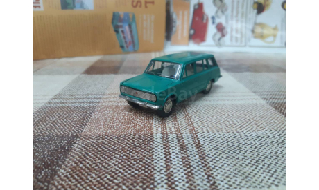 Агат2102з Саратов 1/43 Ваз-2102 зелёный, масштабная модель, scale43