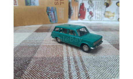 Агат2102з Саратов 1/43 Ваз-2102 зелёный, масштабная модель, scale43
