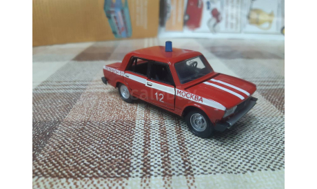 Агат2105м Саратов 1/43 Ваз-2105 пожарный, масштабная модель, scale43
