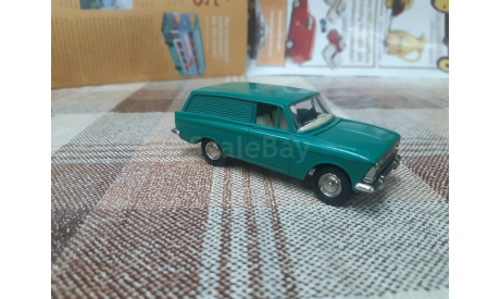 А6 Саратов 1/43 Москвич-434 зелёный с МИ, масштабная модель, scale43