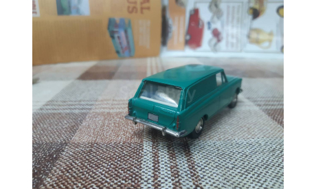 А6 Саратов 1/43 Москвич-434 зелёный с МИ, масштабная модель, scale43