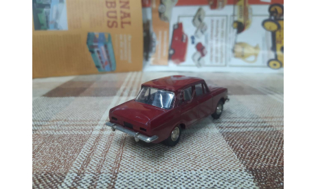 Агат408в Саратов 1/43 Москвич-408 вишня , постномерной, масштабная модель, scale43