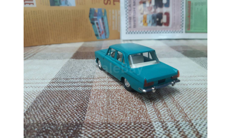 Агат408з Саратов 1/43 Москвич-408,четыре фары, постномерной, масштабная модель, scale43