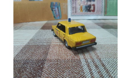 Агат2107гаи Саратов 1/43 Ваз-2107 ГАИ, масштабная модель, scale43