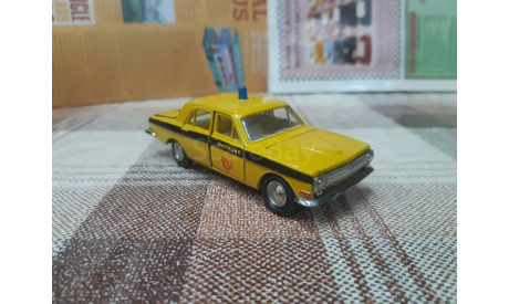 Агат24гаи Саратов 1/43 Горький-24 ГАИ, масштабная модель, scale43, ГАЗ