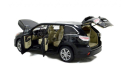 2353BK Paudi  Model 1/18 Toyota Highlander  2015 black, масштабная модель, scale18
