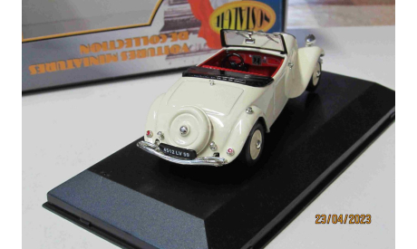 NO12C Nostalgie 1/43 Citroen Traction 7 Roadster 1935 beige, масштабная модель, scale43, Citroën