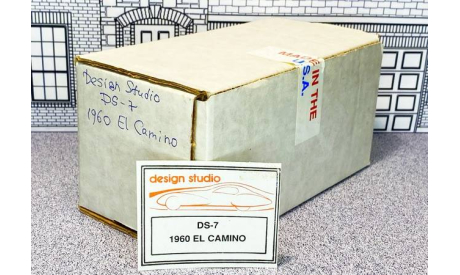 DS-7 Design Studio 1/43 Chevrolet El Camino Pick-Up 1960 red, масштабная модель, scale43
