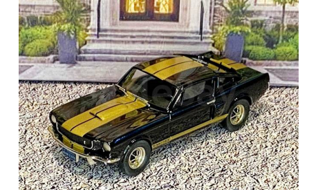 BRK 124X(FS 009) Brooklin 1/43 Ford Mustang GT 350-H Hard Top 1966 Black, масштабная модель, 1:43