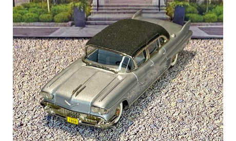 USA-1 Usa Models1/43 Cadillac Fleetwood 75 Limousine Hard Top 1958 Silver, масштабная модель, scale43