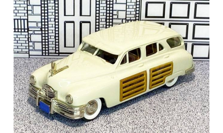 BRK 043 Brooklin 1/43 Packard Station Sedan Hard Top 1948 cream, масштабная модель, scale43