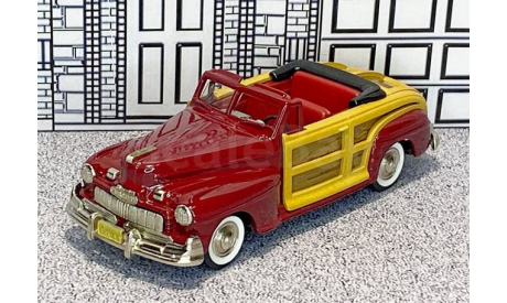 BRK 069 Brooklin 1/43 Mercury Sportsman Woody Conv.Top Down 1946 brown, масштабная модель, scale43