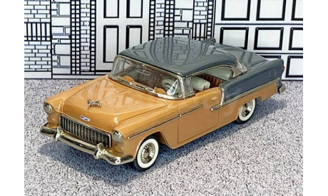 № 1-9529 Collector’s Classics 1/43 Chevrolet Bel Air Coupe Hard Top 1955 brown/grey met., масштабная модель, scale43