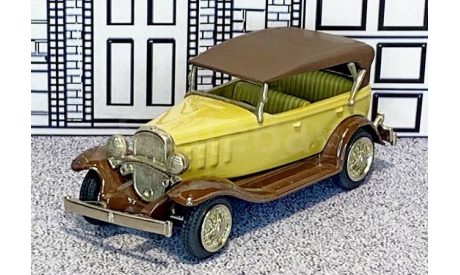 № 004 Ashton Models 1/43 Chevrolet Phaeton Top Up 1932 beige/brown, масштабная модель, scale43