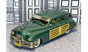 № 6-862 Goldvarg Collection 1/43 Packard Station Woody Wagon 1950 green, масштабная модель, scale43