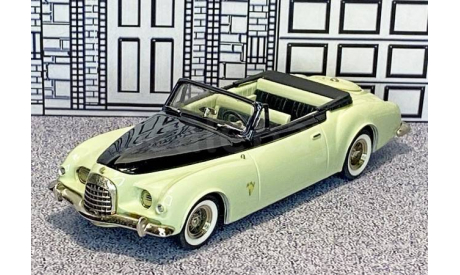 GAD-14 GADM 1/43 Chrysler C-200 Show Car Conv.Top Down 1952 light green/black, масштабная модель, scale43