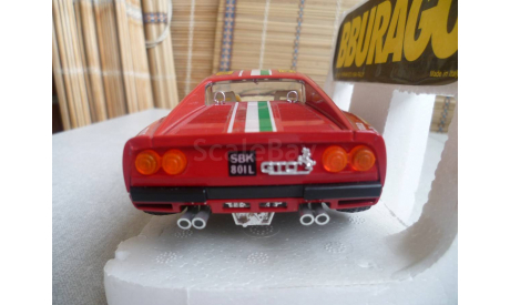 0192 BBurago 1/24 Ferrari GTO (1984) Rally(Italy), масштабная модель, 1:24