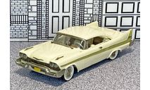 WMS 050 Western  Models 1/43 Plymouth Fury Coupe Hard Top 1958 white, масштабная модель, Western Models, scale43