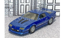 WP 112 Western  models 1/43 Chevrolet Camaro Z28 IROC-Z Hard Top 1985 blue met., масштабная модель, Western Models, scale43