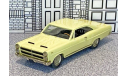 AA 18 American Classics 1/43 Mercury Comet Cyclone Coupe Hard Top 1966 light yellow, масштабная модель, scale43