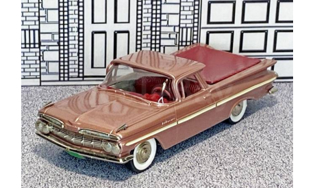 BRK 046 Video Brooklin 1/43 Chevrolet El Camino Pick-Up 1959 brick, масштабная модель, scale43