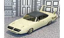 № 17 Zaugg-Modell 1/43 Plymouth Superbird Hard Top 1970 white, масштабная модель, scale43