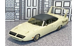 № 17 Zaugg-Modell 1/43 Plymouth Superbird Hard Top 1970 white