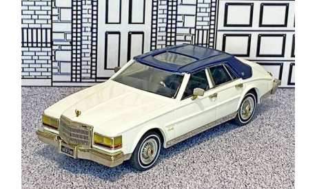 № 22 Toys For Collectors 1/43 Cadillac Seville ’Clothtop’ Hard Top 1984 white, масштабная модель, scale43