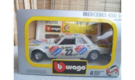 0165 BBurago 1/24 Mercedes 450 SC(Made in Italy), масштабная модель, 1:24, Mercedes-Benz