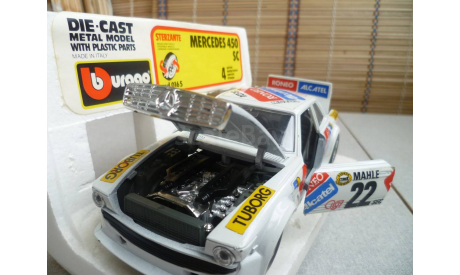 0165 BBurago 1/24 Mercedes 450 SC(Made in Italy), масштабная модель, 1:24, Mercedes-Benz