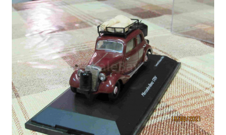 02439 Schuco 1/43 Mercedes Benz 170V газогенераторный, cherry, масштабная модель, scale43, Mercedes-Benz