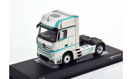 TR091 Ixo 1/43 седельный тягач MERCEDES-BENZ Actros MP4 2011 Silver, масштабная модель, scale43